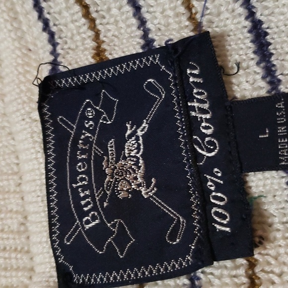 Vintage Burberrys men's sweater vest large - Picture 3 of 5